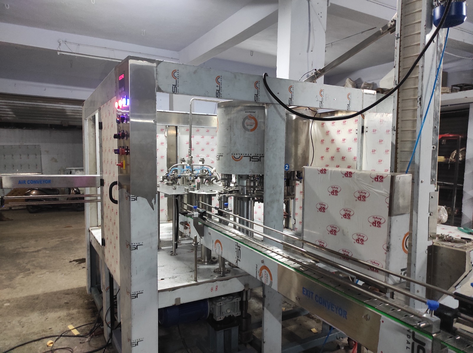 Automatic PET Bottle Water Filling Machine